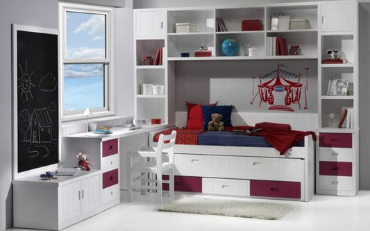 Beneficios de los muebles lacados para el dormitorio de tus hijos
