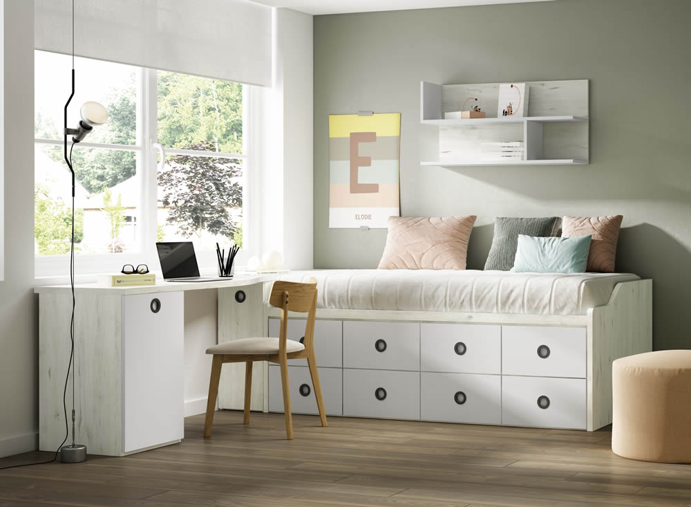 Cama compacta 90x190