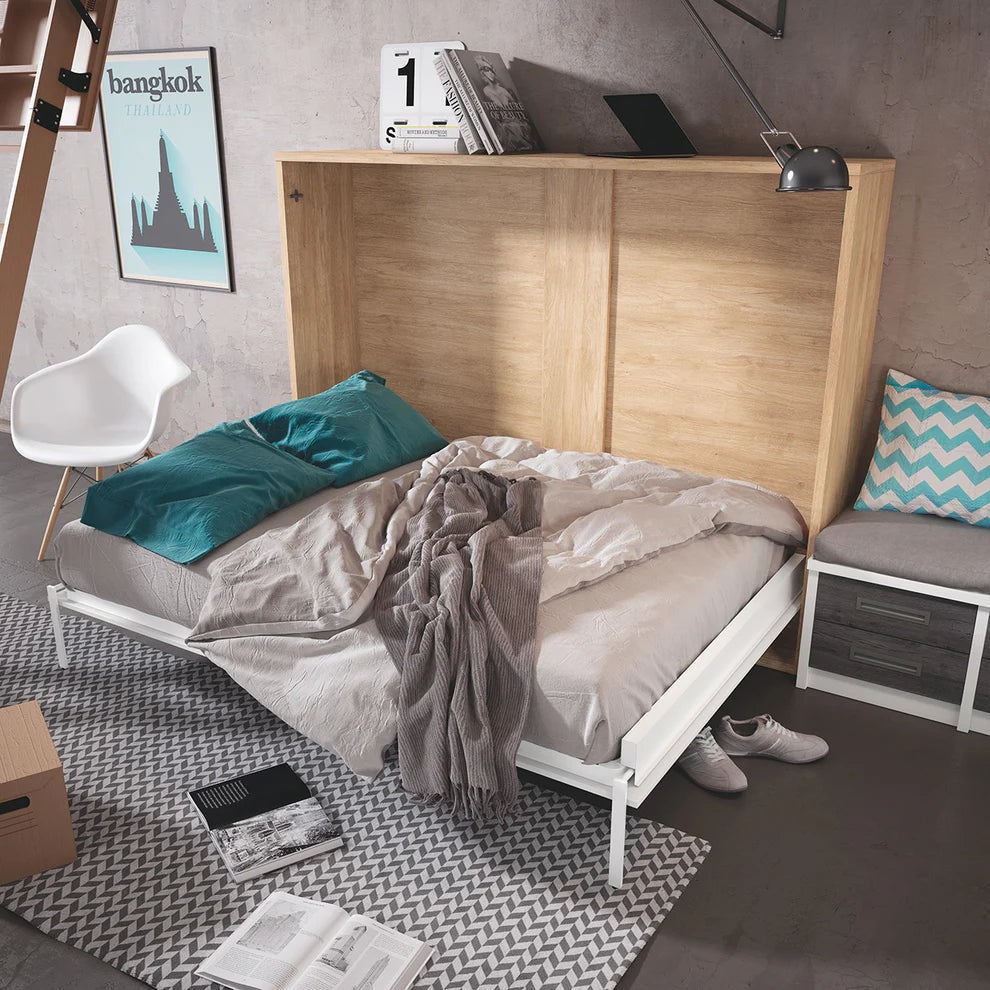 Cama abatible horizontal 135x190