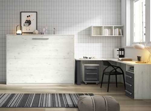 Cama abatible horizontal 135x190