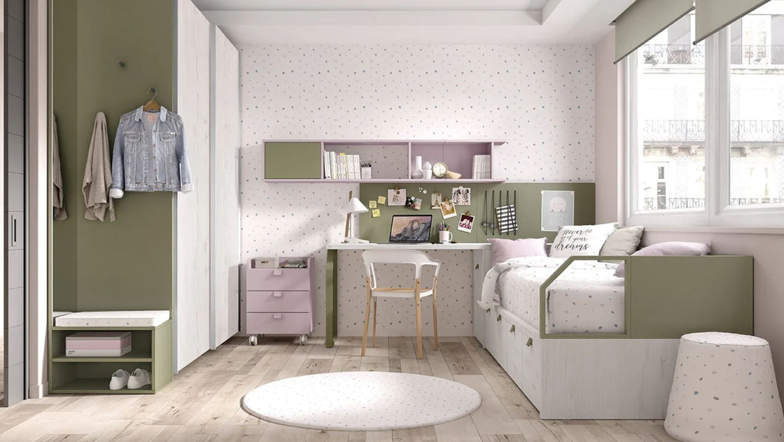 Muebles juveniles que nunca pasan de moda