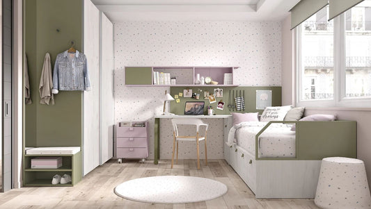 Muebles juveniles que nunca pasan de moda